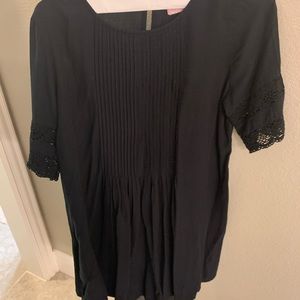 Old Navy Eyelet Trim Peasant Dress